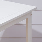 Ensemble de salle à manger avec table de bar et chaises en bois Emilio