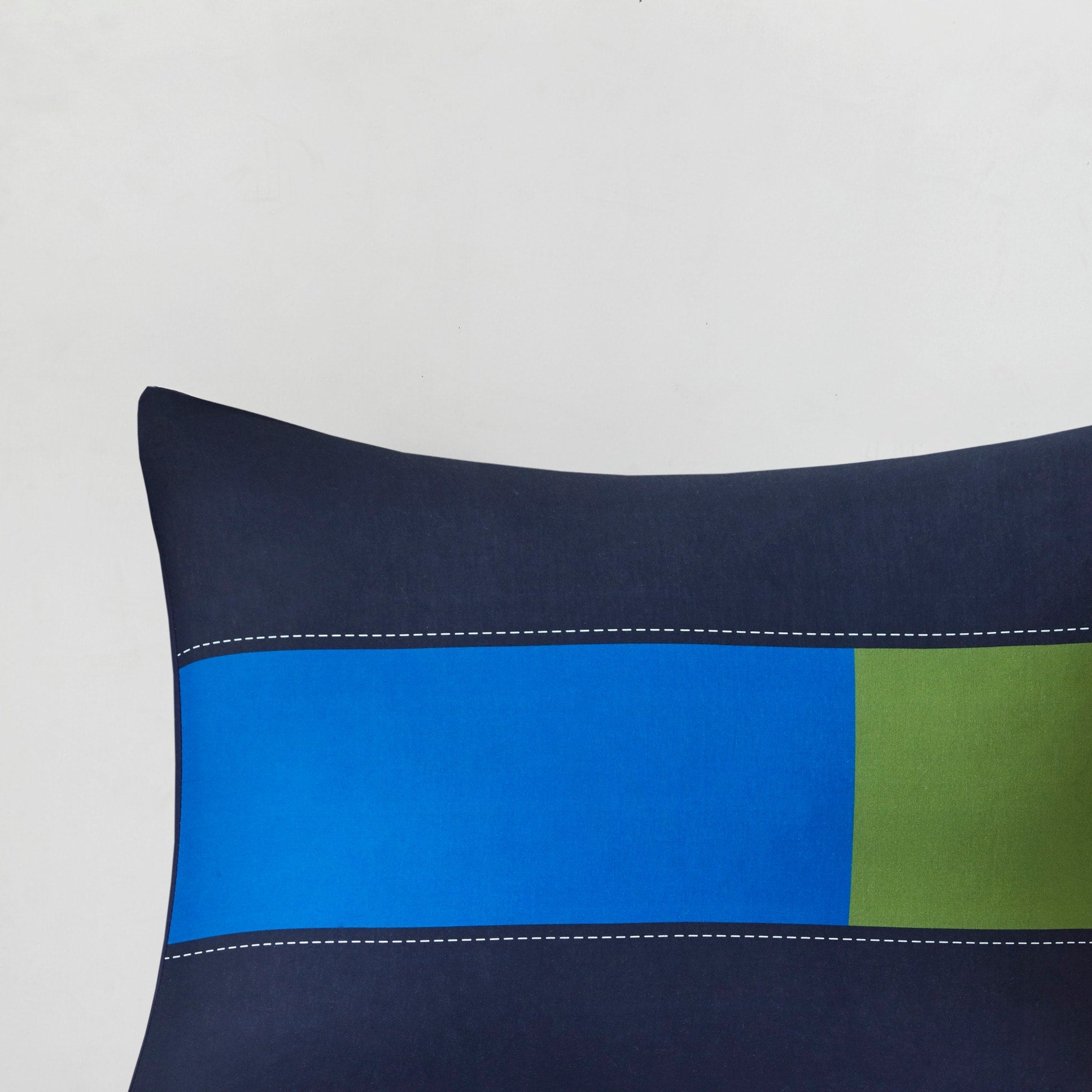 Parure de couette imprimée à rayures Emmett par Intelligent Design Kids