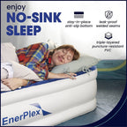 Matelas pneumatique EnerPlex avec pompe intégrée - Taille Queen