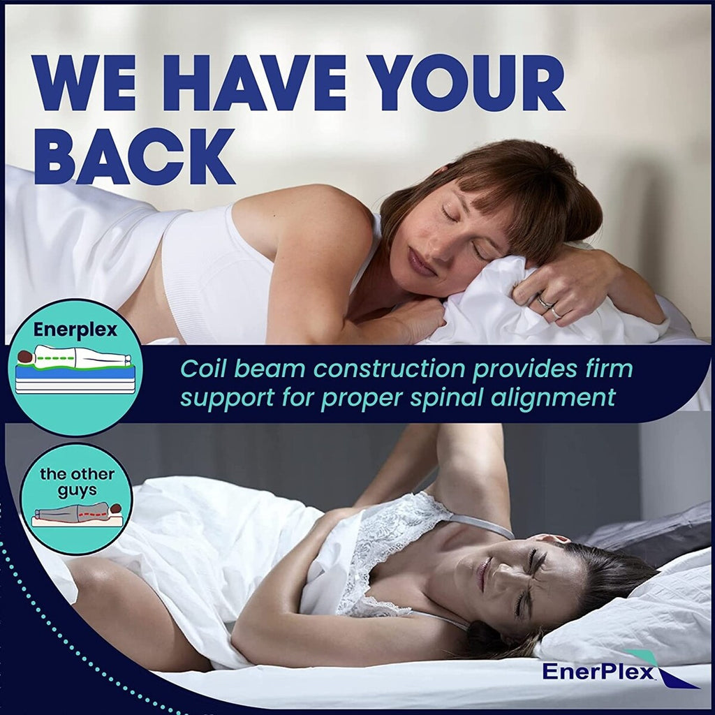 Matelas pneumatique EnerPlex avec pompe intégrée - Taille Queen