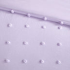 Parure de couette Ensley en coton jacquard à pompons par Intelligent Design Kids