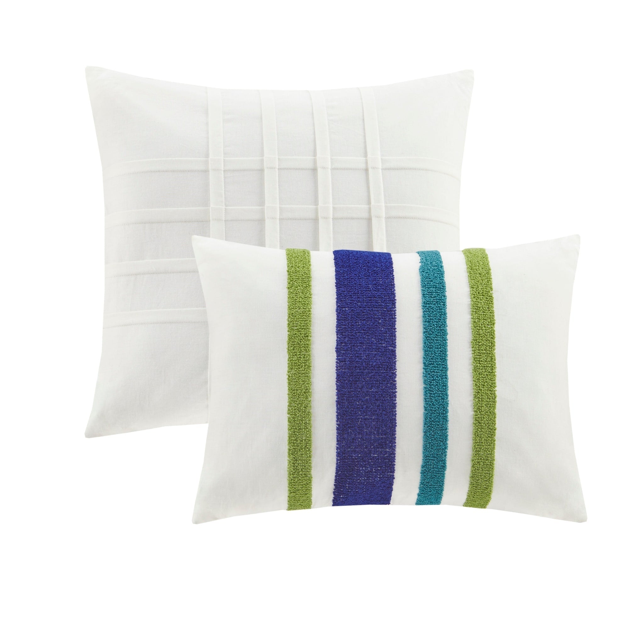 Parure de couette Ensley en coton jacquard à pompons par Intelligent Design Kids