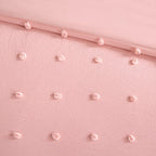 Parure de couette Ensley en coton jacquard à pompons par Intelligent Design Kids