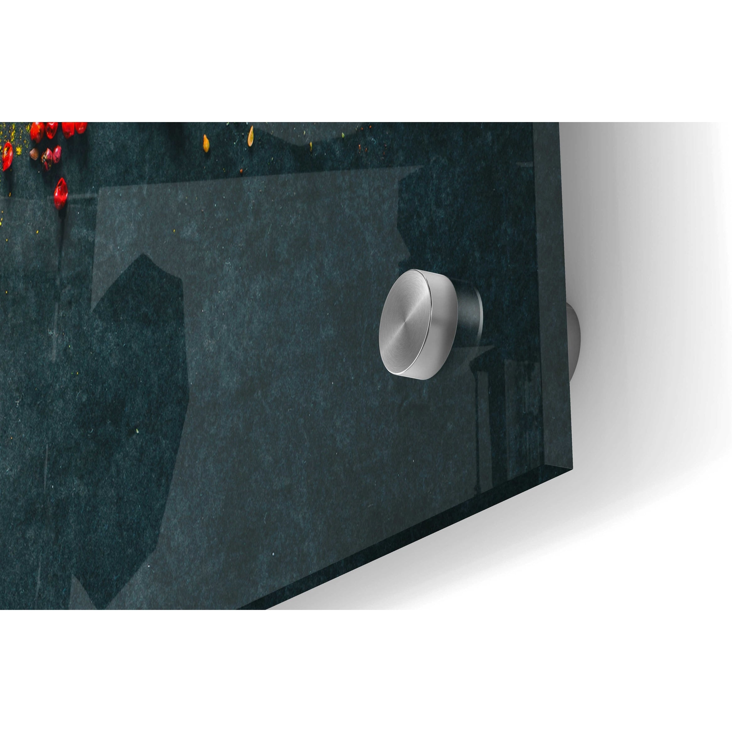 Epic Art « Épices colorées », œuvre d'art murale en verre acrylique