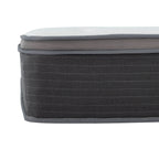 Matelas hybride Equilibria 12 po en mousse à mémoire de forme et ressorts ensachés, à plateau-coussin Euro, dans une boîte