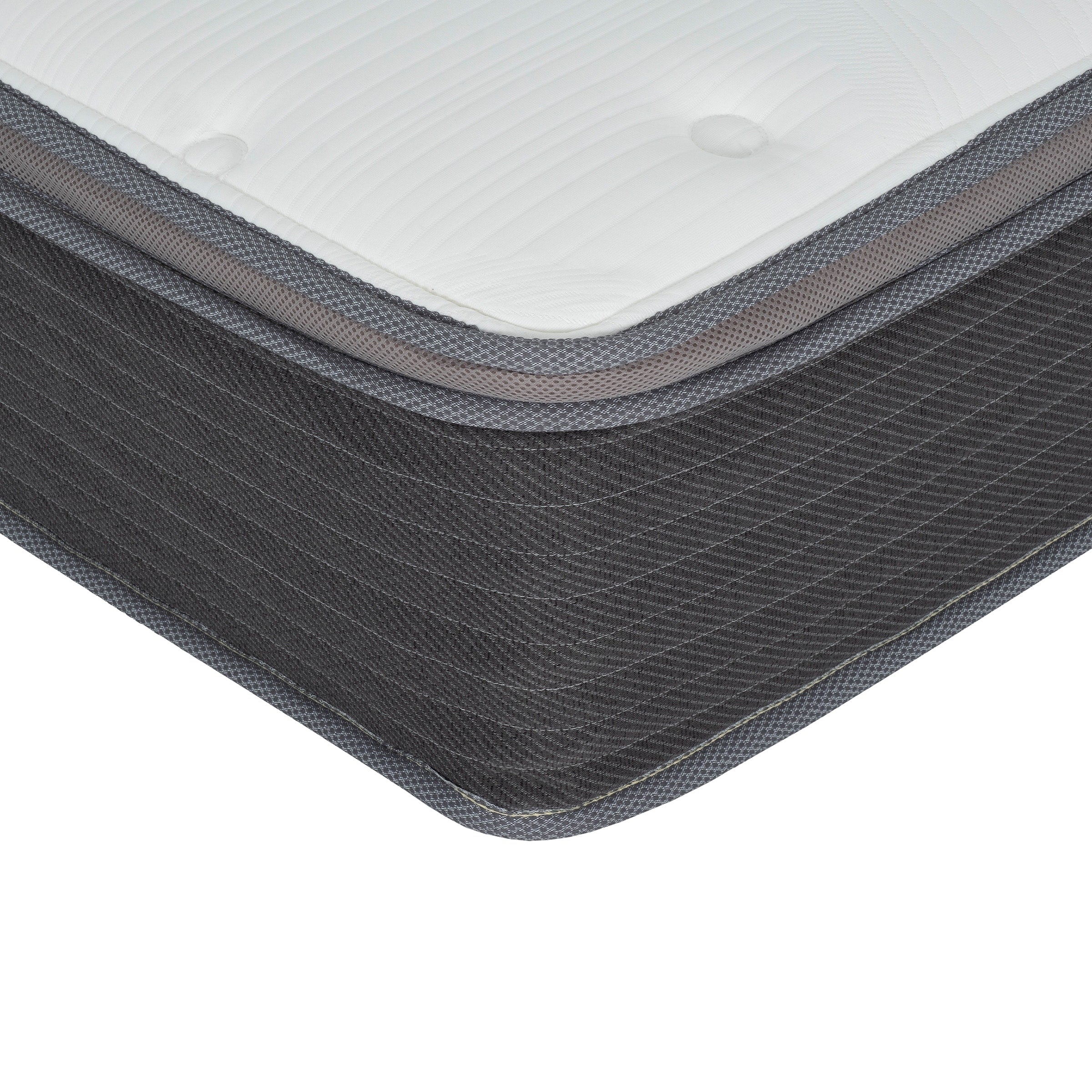 Matelas hybride Equilibria 8 po en mousse à mémoire de forme et ressorts ensachés