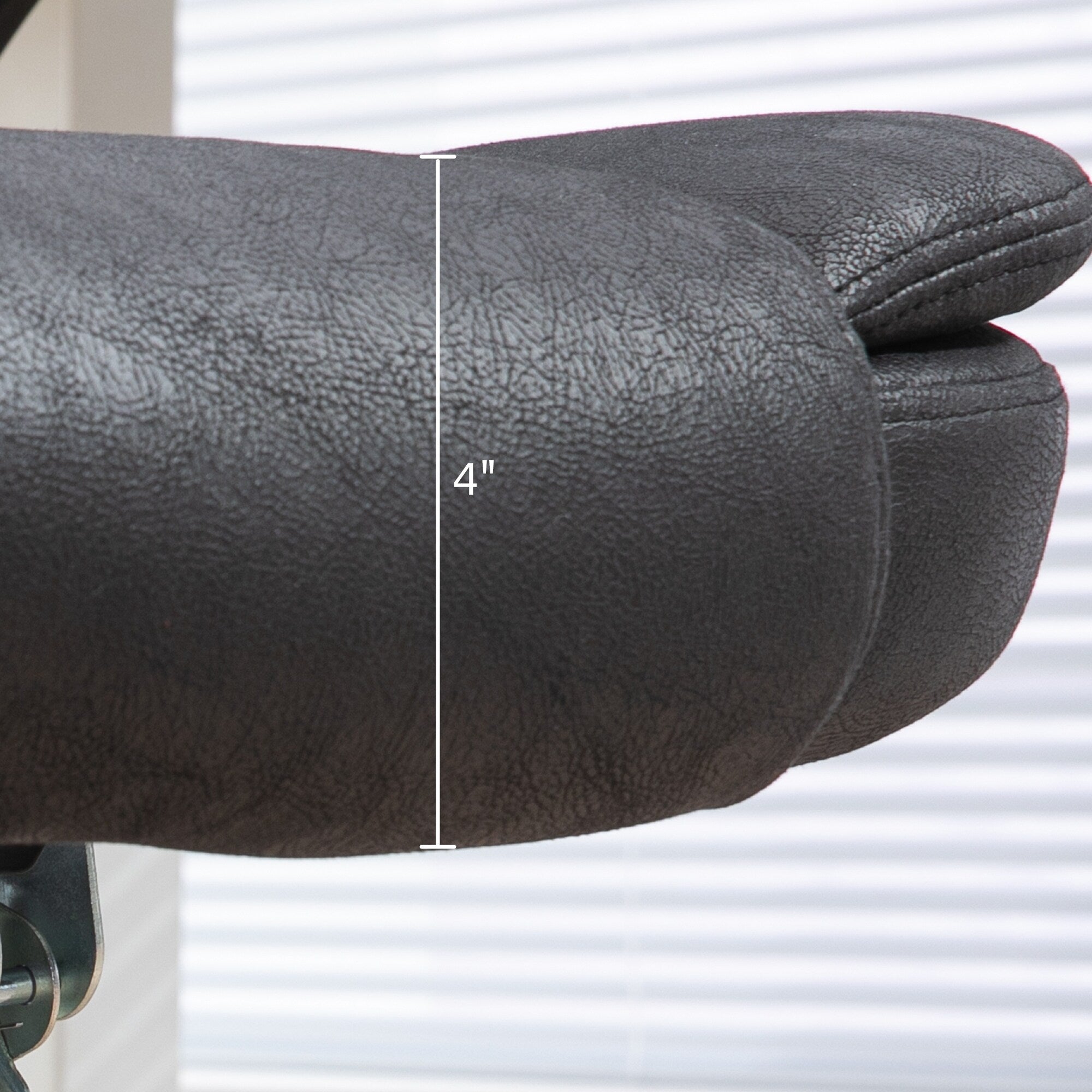 Fauteuil de bureau ergonomique chauffant et massant, inclinable, dossier haut, avec vibrations à 6 points et hauteur réglable