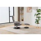 Fauteuil inclinable ergonomique avec pouf