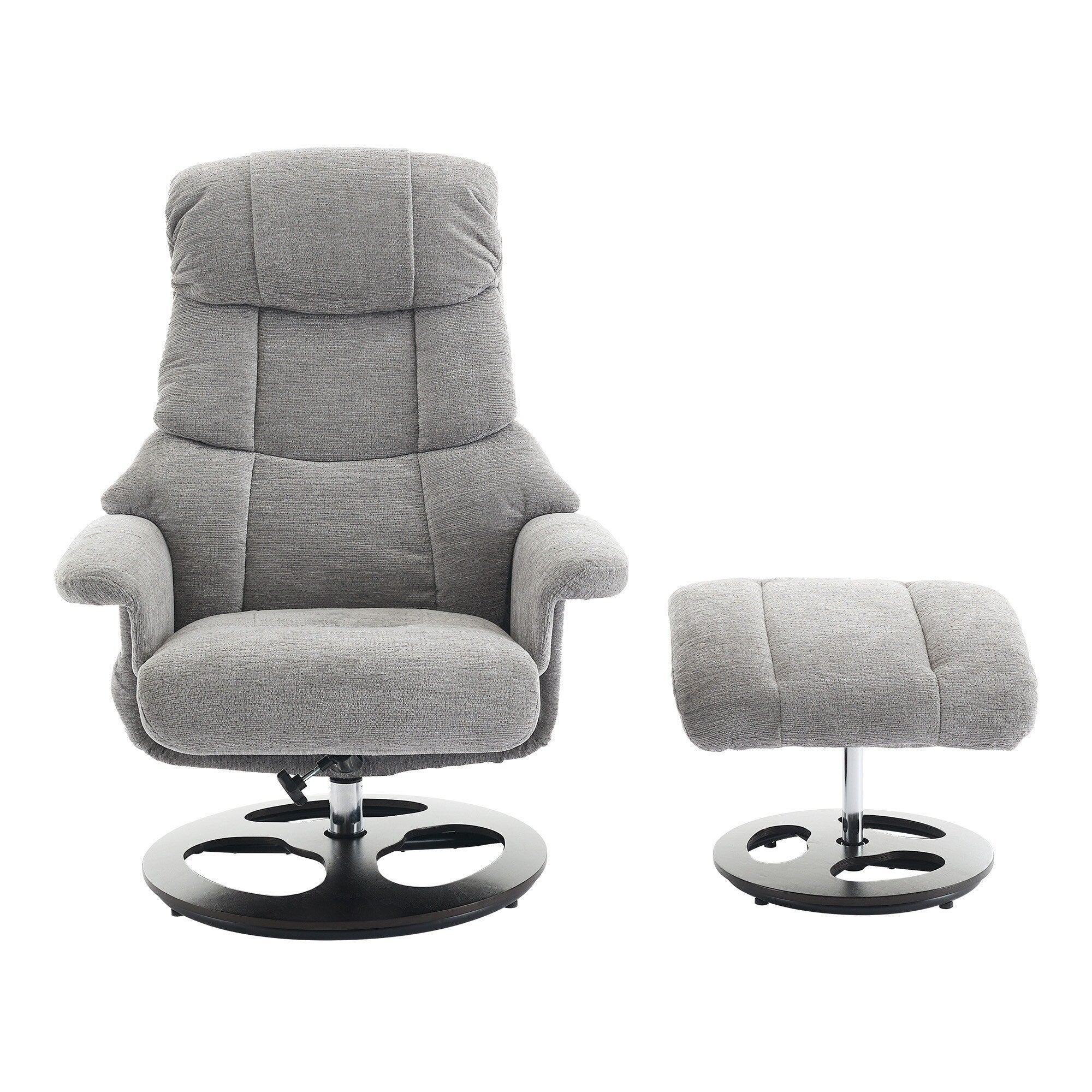Fauteuil inclinable ergonomique avec pouf