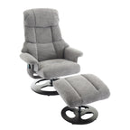 Fauteuil inclinable ergonomique avec pouf