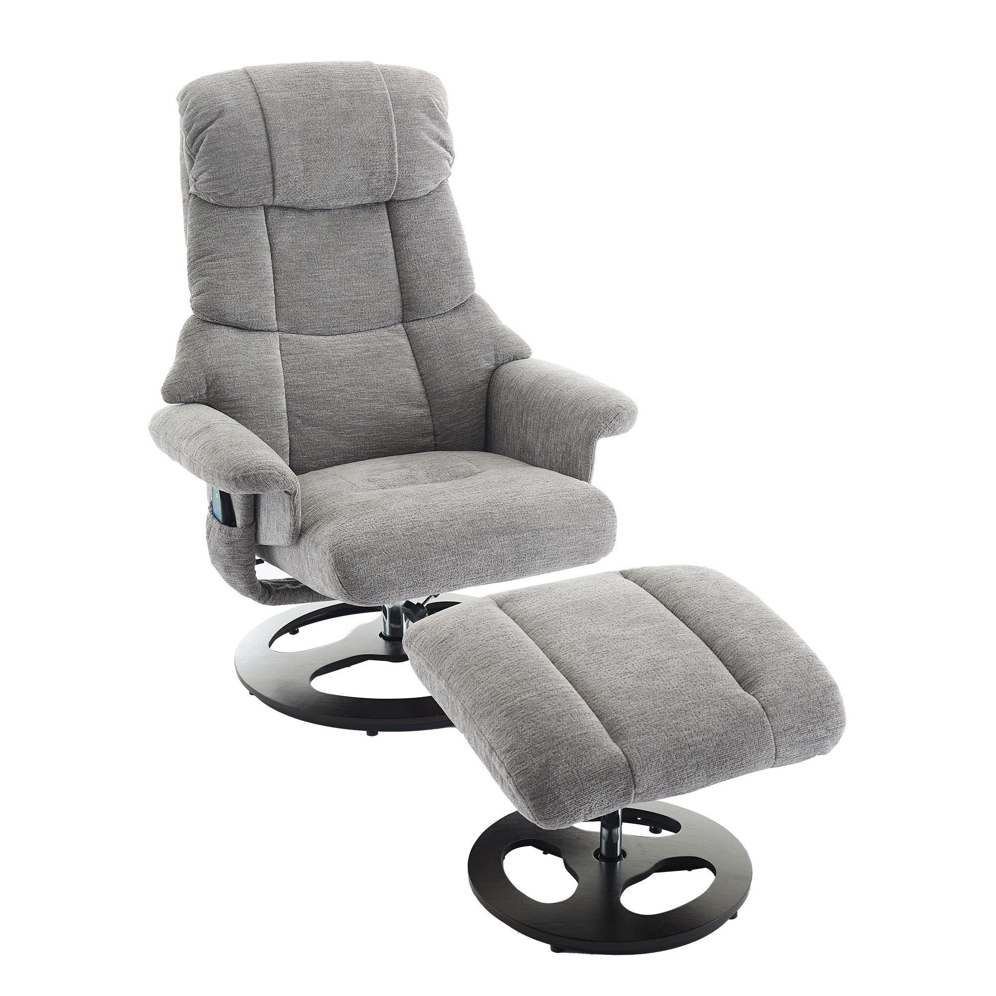 Fauteuil inclinable ergonomique avec pouf