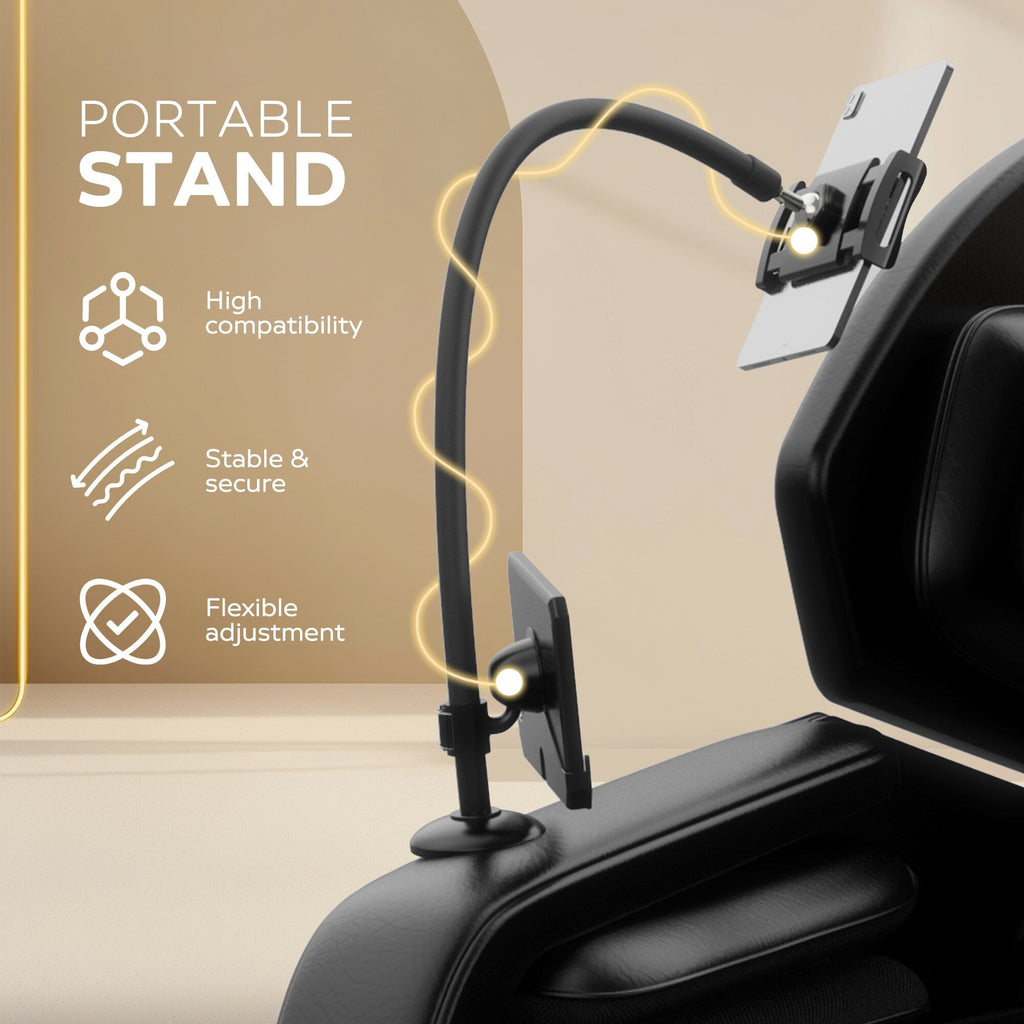 Fauteuil de massage ergonomique à gravité zéro avec airbag, chauffage et Bluetooth, repose-pieds réglable