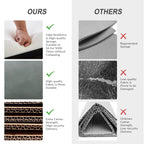 Fauteuil inclinable pivotant manuel Esteban en similicuir moderne avec dossier à oreilles, lot de 2