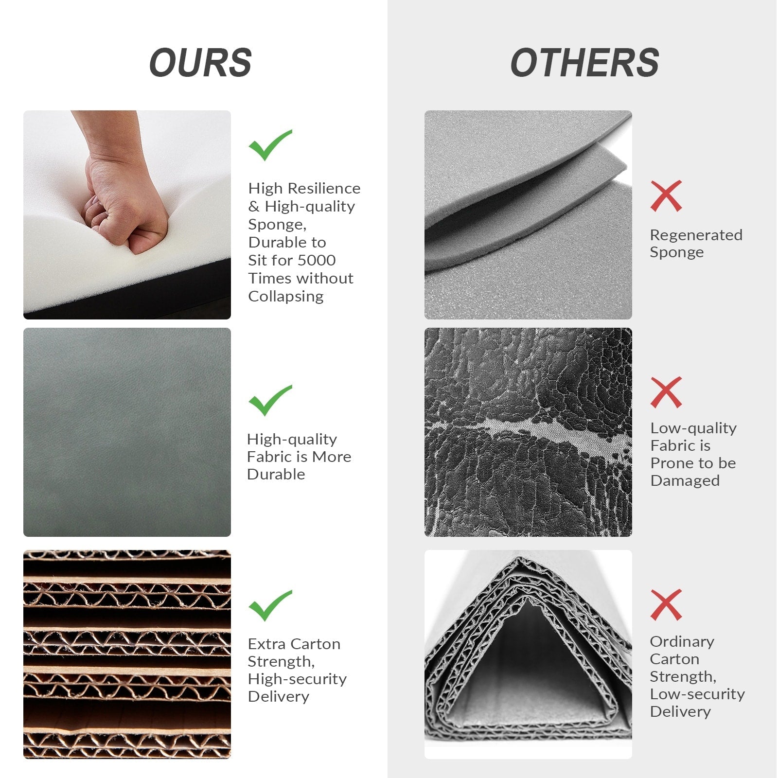 Fauteuil inclinable pivotant manuel Esteban en similicuir moderne avec dossier à oreilles, lot de 2