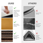 Fauteuil inclinable pivotant manuel en similicuir moderne Esteban avec dossier à oreilles