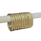 Anneaux de rideau de douche Evidco avec crochets en plastique (lot de 12)