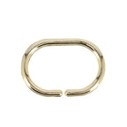 Anneaux de rideau de douche Evidco avec crochets en plastique (lot de 12)