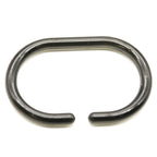 Anneaux de rideau de douche Evidco avec crochets en plastique (lot de 12)