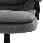Fauteuil de bureau de massage exécutif à dossier réglable, fauteuil roulant avec chauffage lombaire et télécommande