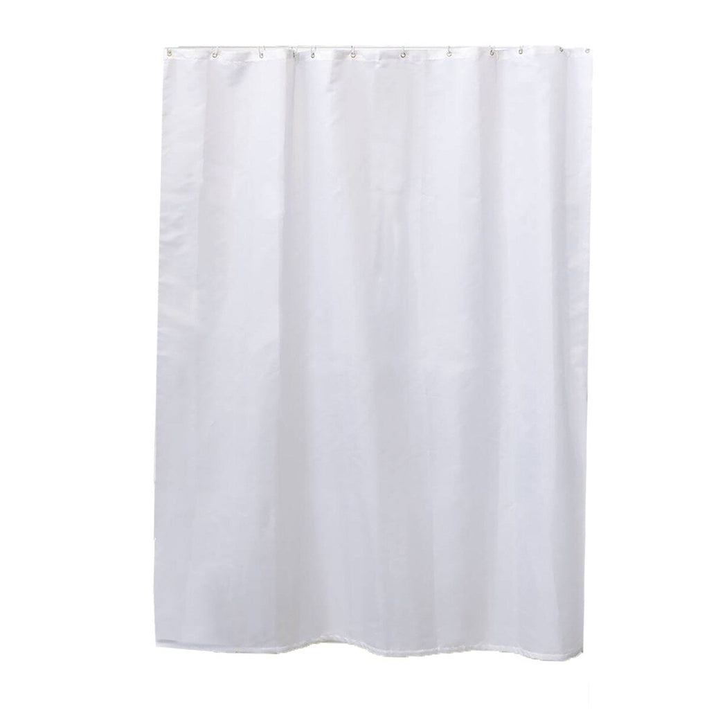 Rideau de douche extra long en polyester, 12 anneaux, 79 L x 71 l