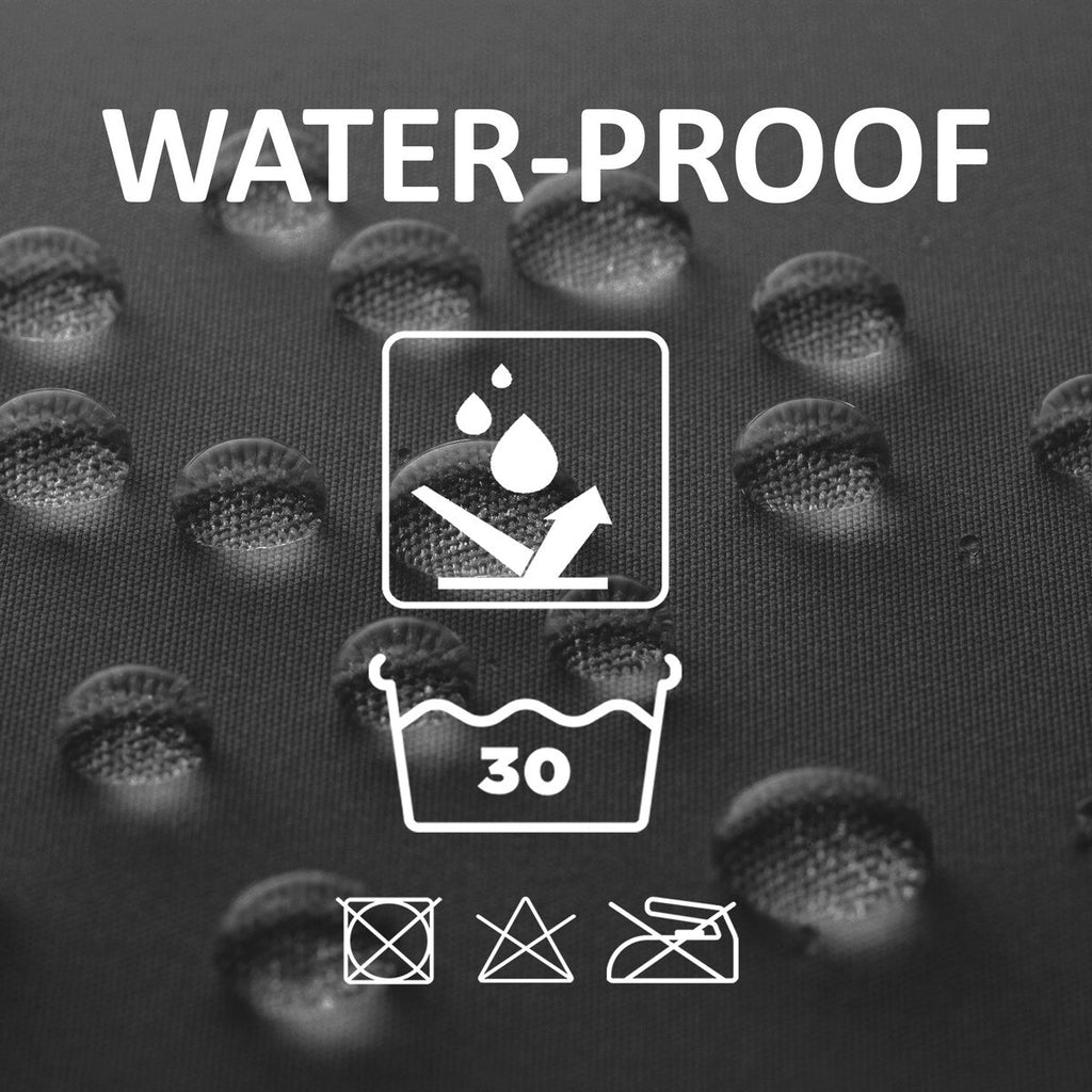 Rideau de douche extra long en polyester, 12 anneaux, 79 L x 71 l