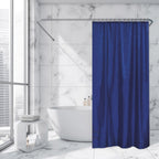 Rideau de douche extra long en polyester, 12 anneaux, 79 L x 71 l