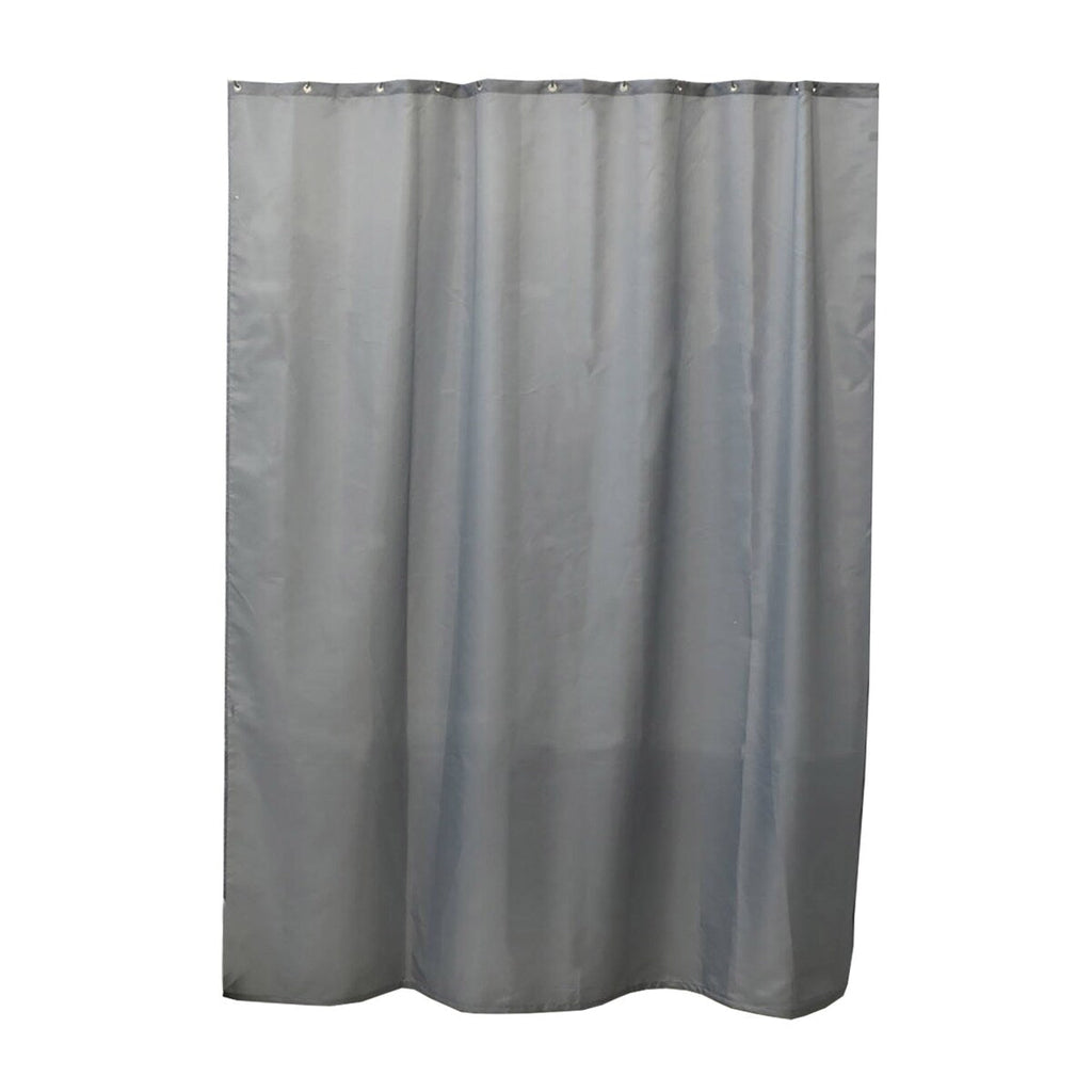 Rideau de douche extra long en polyester, 12 anneaux, 79 L x 71 l