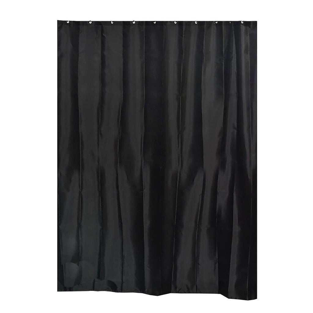 Rideau de douche extra long en polyester, 12 anneaux, 79 L x 71 l