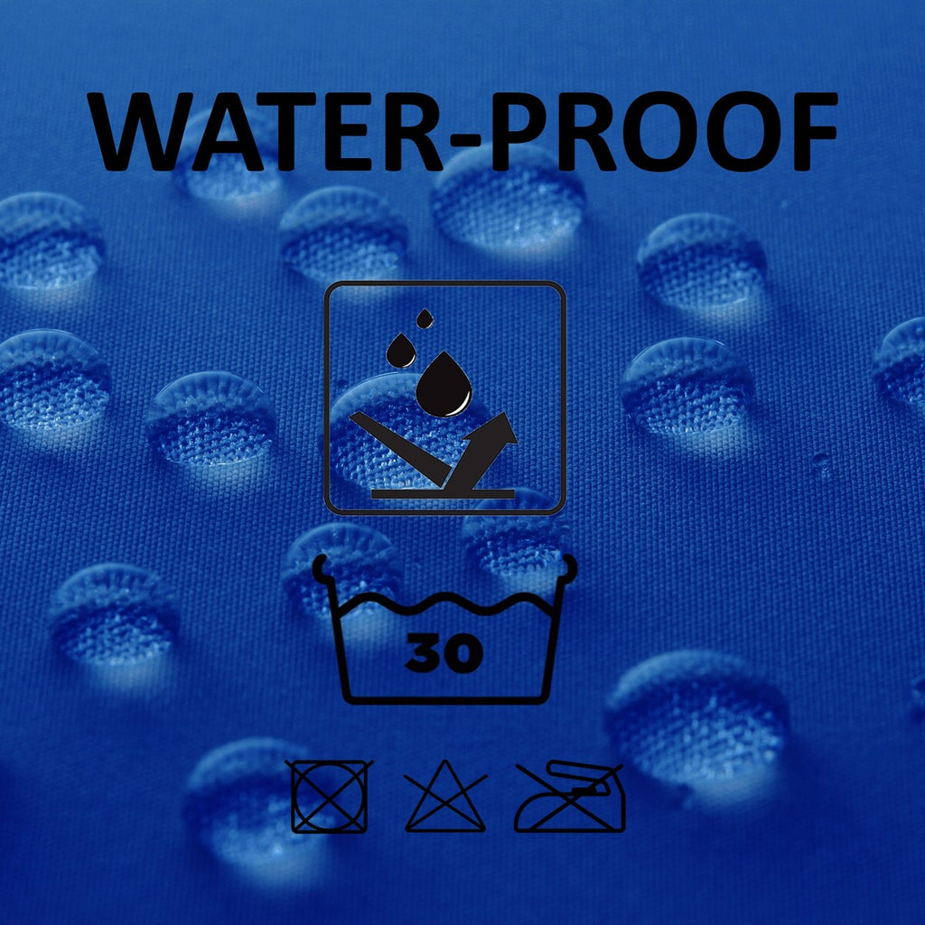 Rideau de douche extra long en polyester, 12 anneaux, 79 L x 71 l