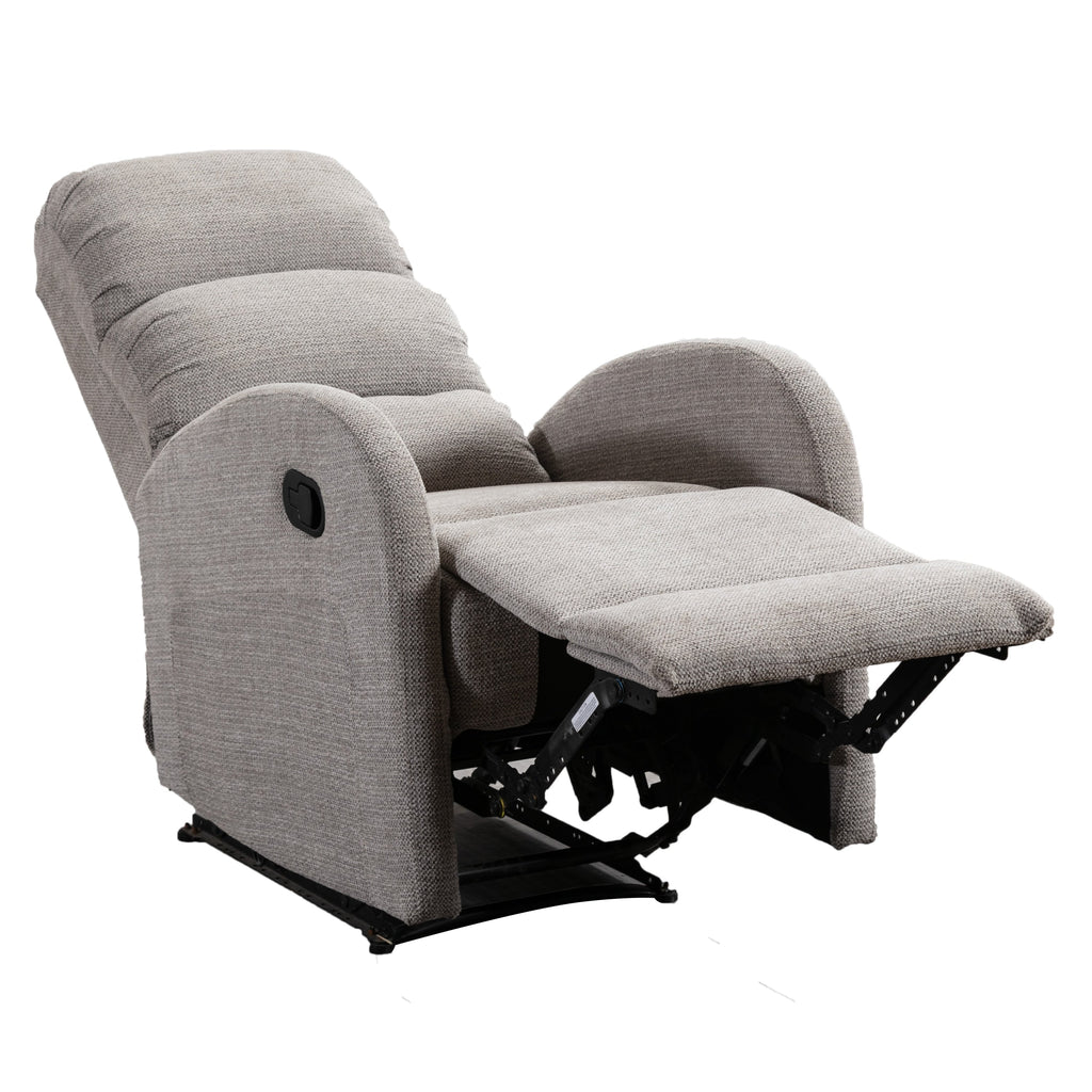 Fauteuil inclinable réglable en tissu pour home cinéma