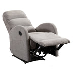 Fauteuil inclinable réglable en tissu pour home cinéma