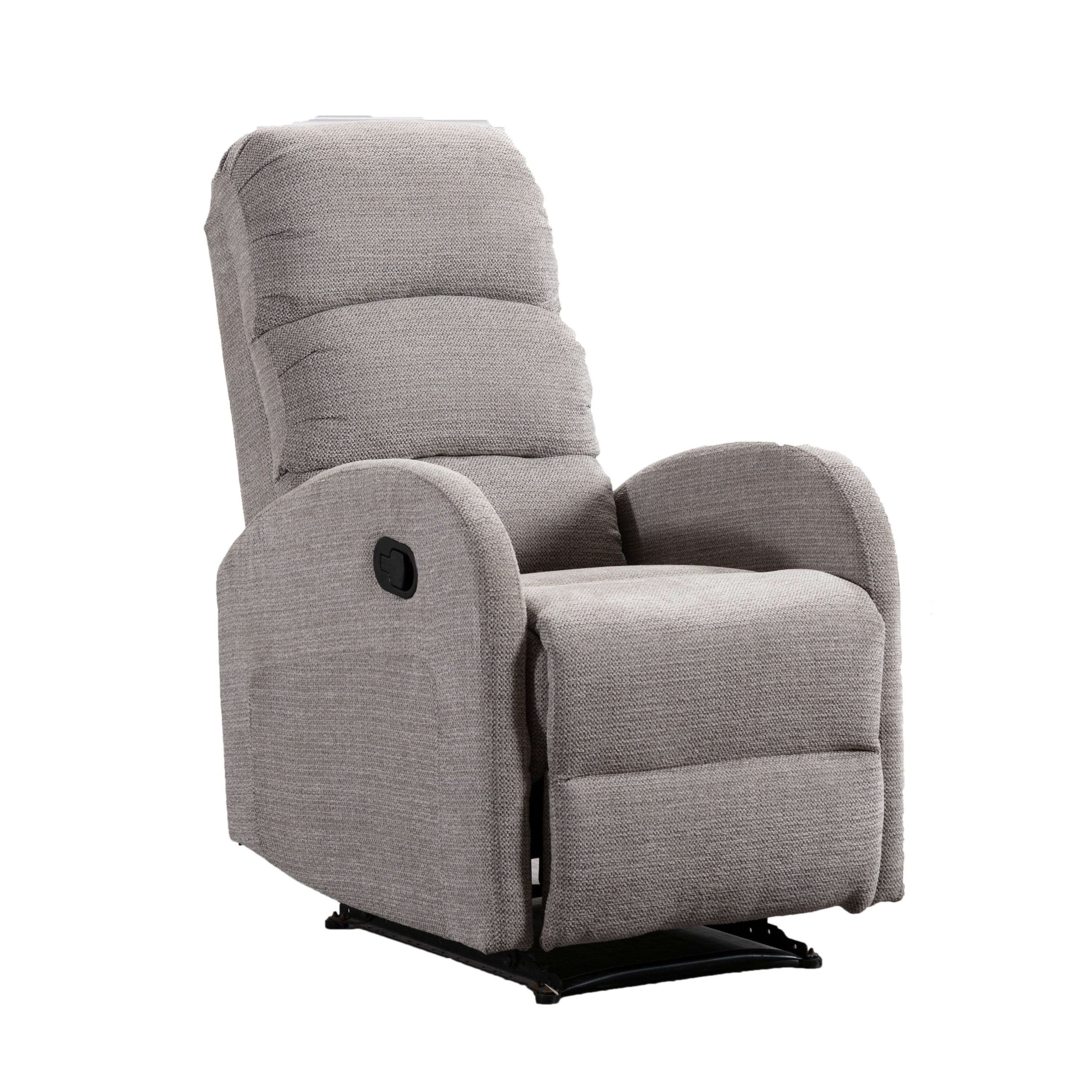 Fauteuil inclinable réglable en tissu pour home cinéma