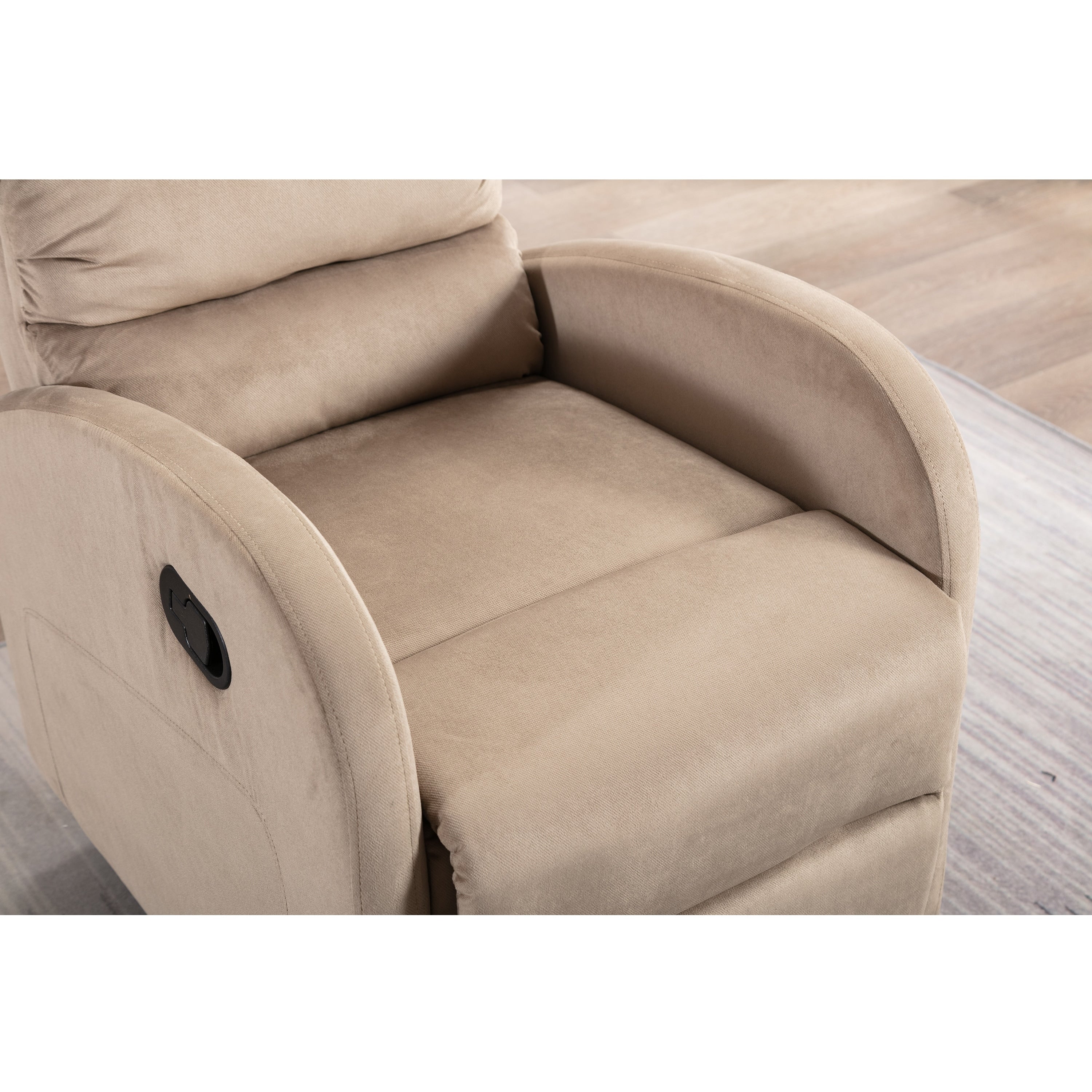 Fauteuil inclinable réglable en tissu pour home cinéma