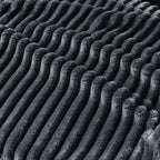 Canapé causeuse en tissu avec accoudoir de rangement et USB