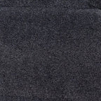 Fauteuil inclinable manuel pivotant et rembourré en tissu