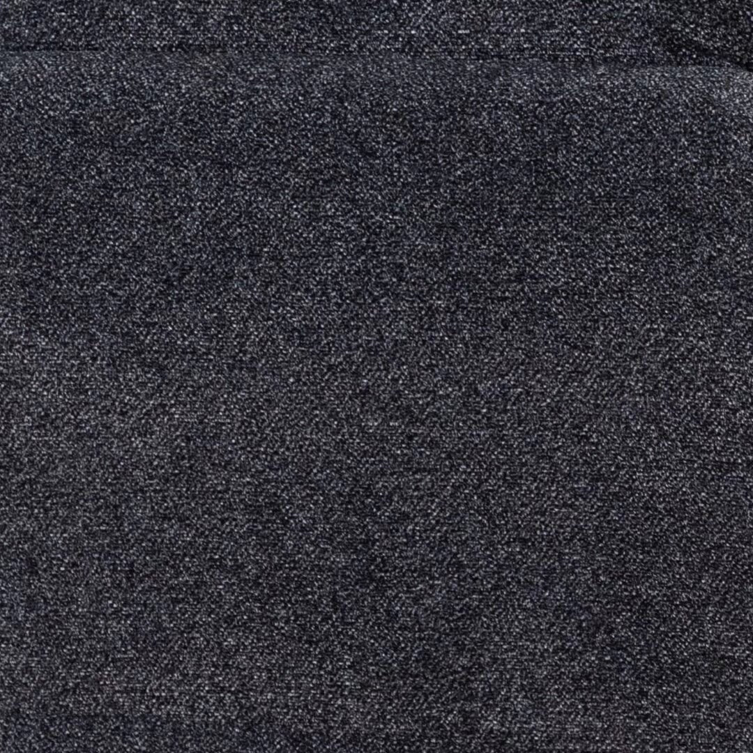 Fauteuil inclinable manuel pivotant et rembourré en tissu