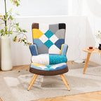 Fauteuil en tissu pour salon studio