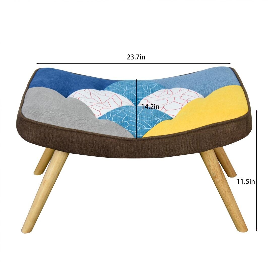 Fauteuil en tissu pour salon studio