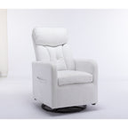 Fauteuil à bascule pivotant en tissu Gilder Chair