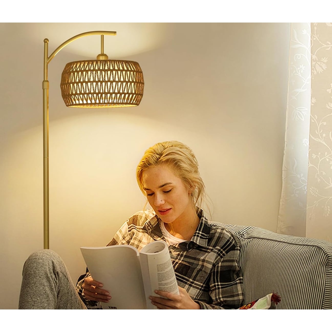 Lampadaires de ferme avec télécommande et ampoule à intensité variable