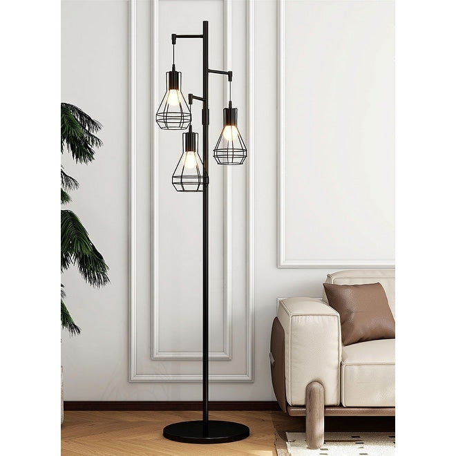 Lampadaire industriel de ferme, lampe haute sur pied pour arbre