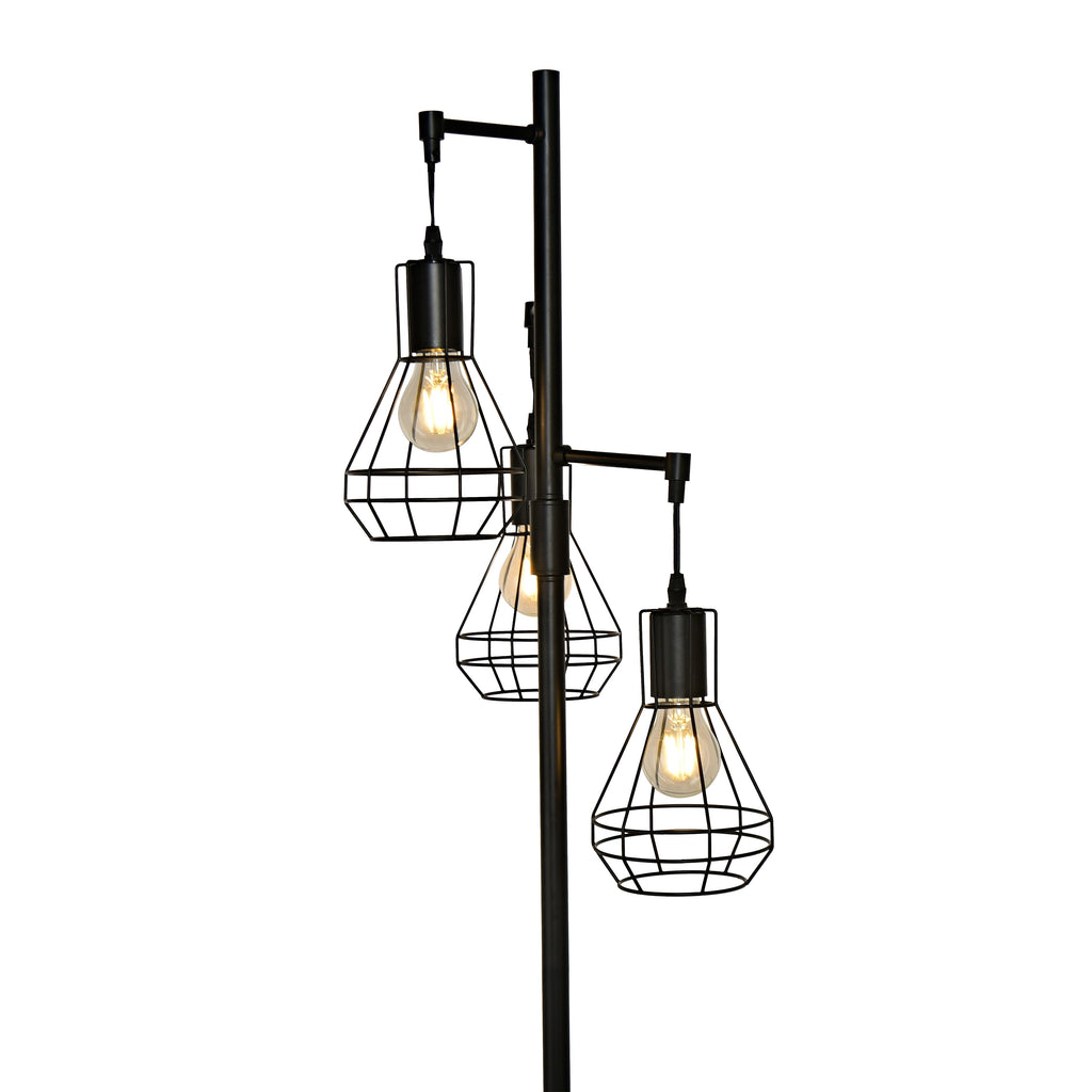 Lampadaire industriel de ferme, lampe haute sur pied pour arbre