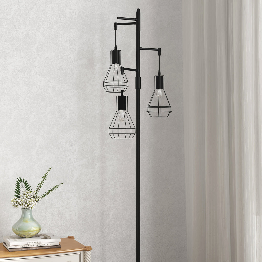 Lampadaire industriel de ferme, lampe haute sur pied pour arbre