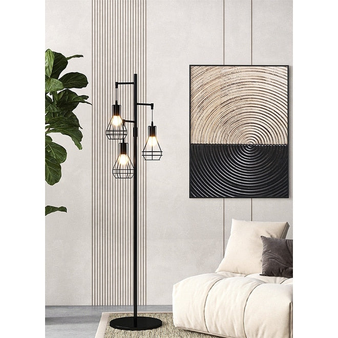 Lampadaire industriel de ferme, lampe haute sur pied pour arbre