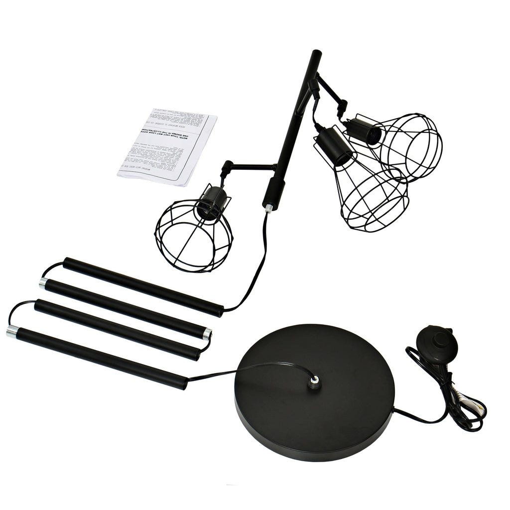 Lampadaire industriel de ferme, lampe haute sur pied pour arbre