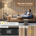 Lampadaire de 62 pouces avec bureau à magazines - Style tiroir