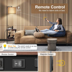 Lampadaire de 62 pouces avec bureau à magazines - Style tiroir