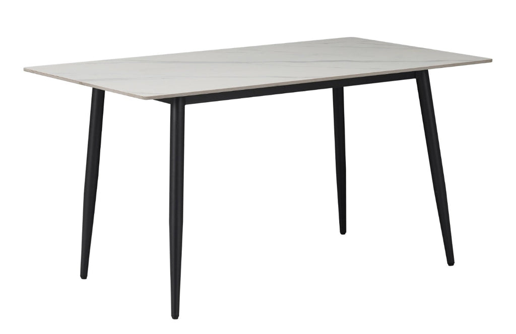 1.6 Table et 6 chaises en pierre frittée Apollo 