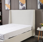 Lit ottoman en tissu Riveria