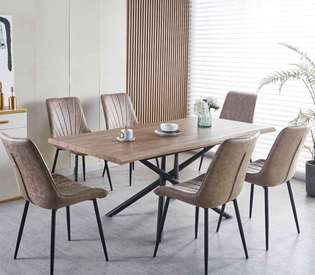 Table et chaises Bronx 1.8